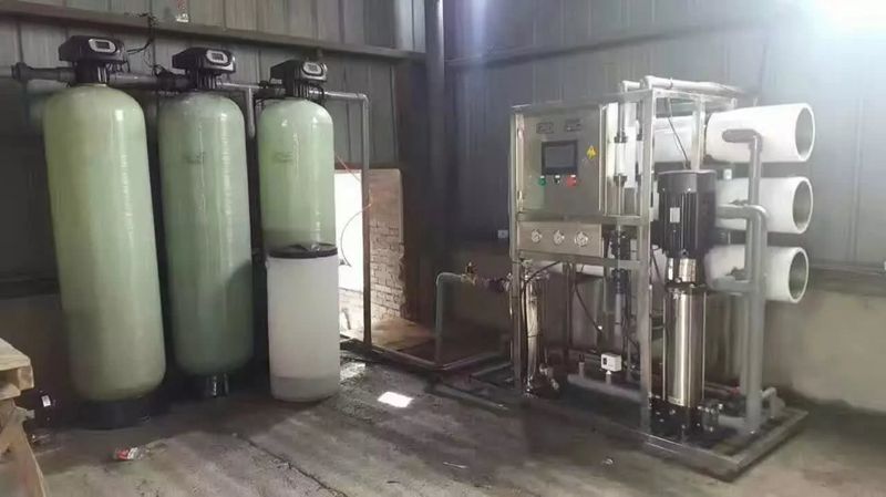 安徽青阳县丁桥米粉厂三吨纯水设备