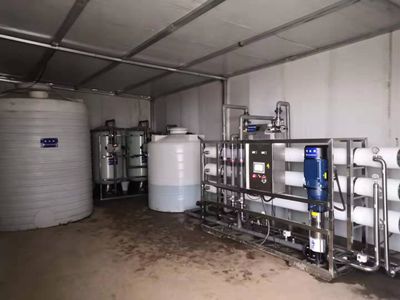 扬州养鸡场9吨纯水设备安装调试完成