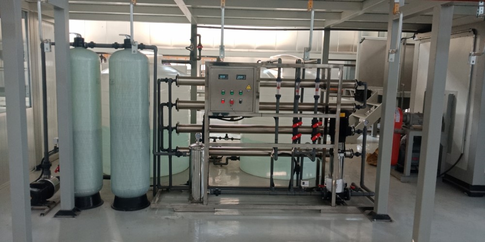 山东青岛2吨纯水设备（手动控制）